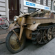 Illustration for article titled No Snow Tires Needed: NSU Kettenkrad Down On The Copenhagen Street